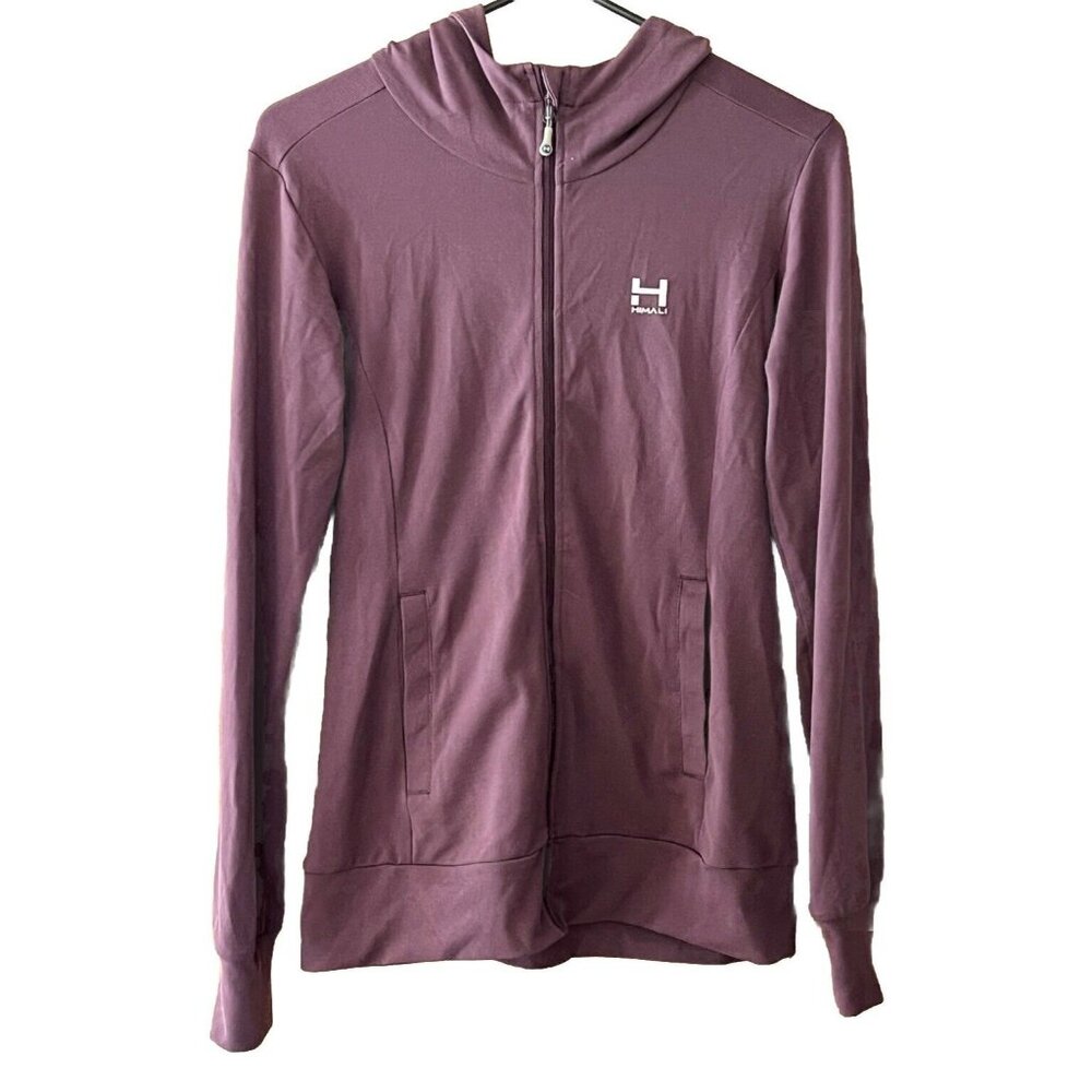 Himali Women's Small Mountain Plum Polartec Full Zip Momentum Hoodie